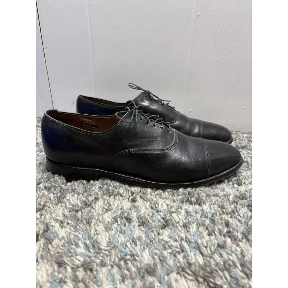 Allen Edmonds Shoes Men 10.5 C Park Avenue Dress Career Corporate Office Cap Toe